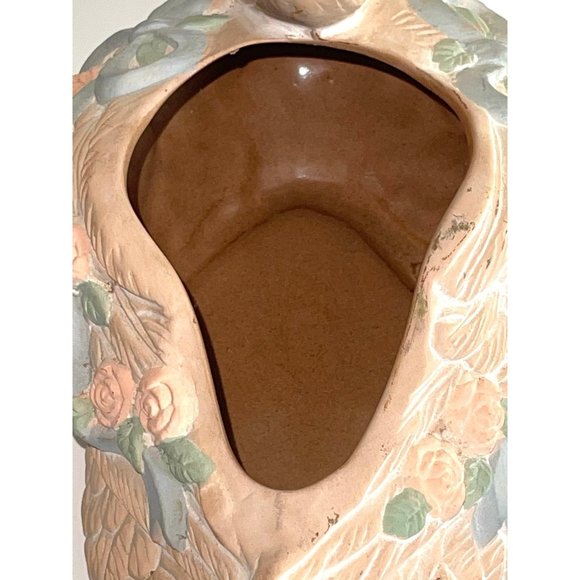 Vintage CBK LTD Ceramic Clay Swan Vase - Picture 9 of 12